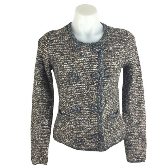 Cabi Ritz Cardigan Boucle ChunkyKnit Double Breast - Picture 1 of 8